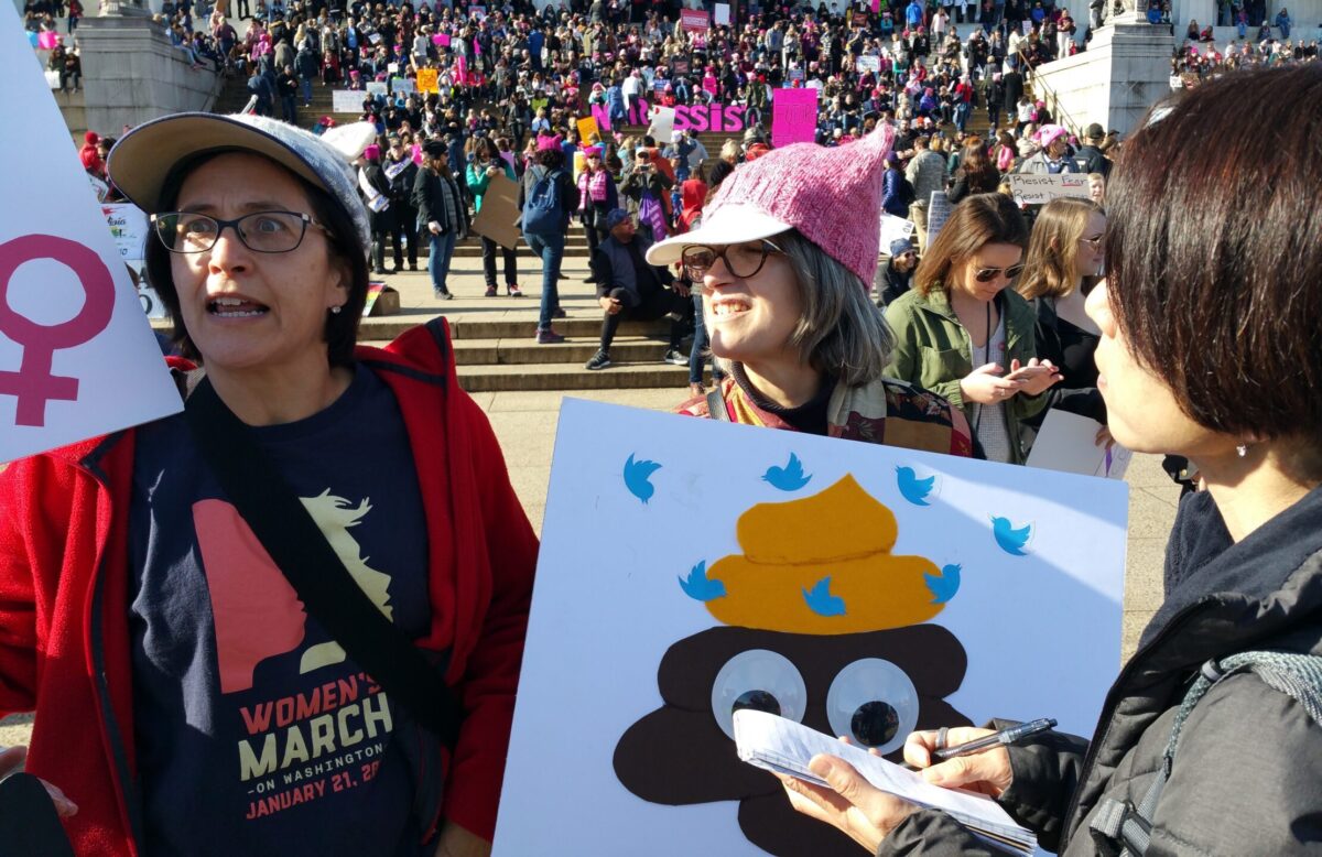 Women's March, January 21, 2017, Washington, DC